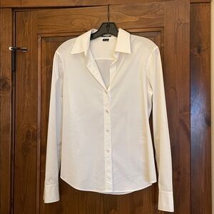 Theory Women’s Medium White Button Shirt